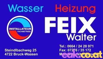 Walter Feix - Installateur Fachbetrieb - Peuerbach