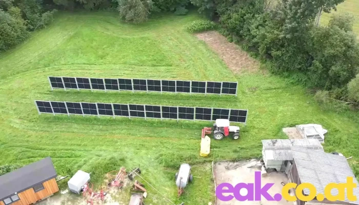 Agri Pv Anlage - Sonnenstrom und Blumenwiese - Schäffern