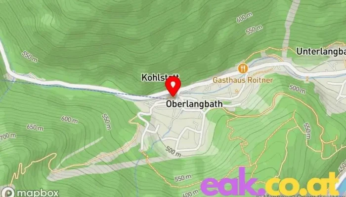 Bergbahnen Feuerkogel Ebensee -  Karte - Ebensee