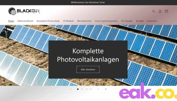 Blackoutsolar -  Vom Inhaber - Eggersdorf Bei Graz