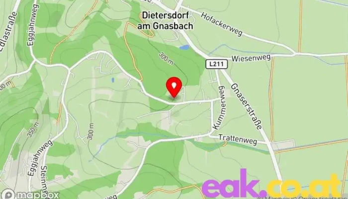 Dietersdorf Am Gnasbach -  Karte - Dietersdorf Am Gnasbach
