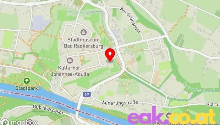 Elektrizitatswerke Bad Radkersburg Gmbh Karte - Bad Radkersburg