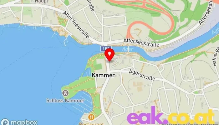 Karte von Energie AG Ladestation Ladestation für Elektrofahrzeuge in Schörfling am Attersee