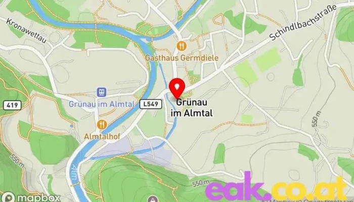 Grunau Im Almtal Karte - Grünau Im Almtal
