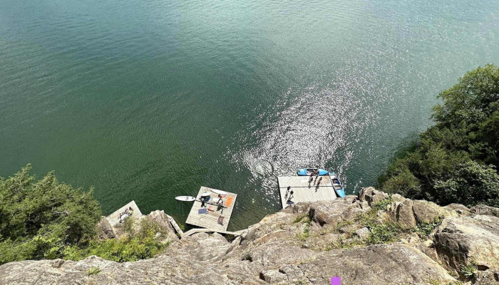 Kletterwand Jungfernsprung Döbriach - Österreich