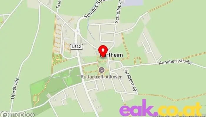 Lern -   Und Gedenkort Schloss Hartheim Karte - Alkoven
