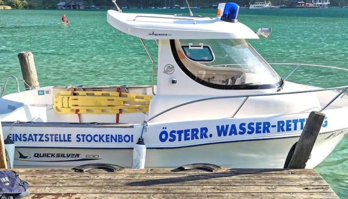 Österreichische Wasserrettung Einsatzstelle I/24 Stockenboi am Weissensee - Mösel