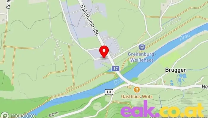 Karte von Sägewerk Funder Sägewerk in Greifenburg