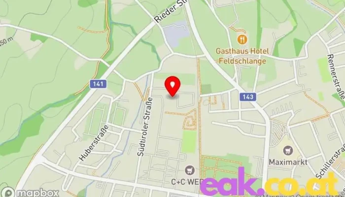 Karte von Seifriedsberger GmbH Stromversorgungsunternehmen, Tankstelle, Ökoenergieanbieter, Heizölanbieter, Öl- und Erdgasunternehmen in Ried im Innkreis