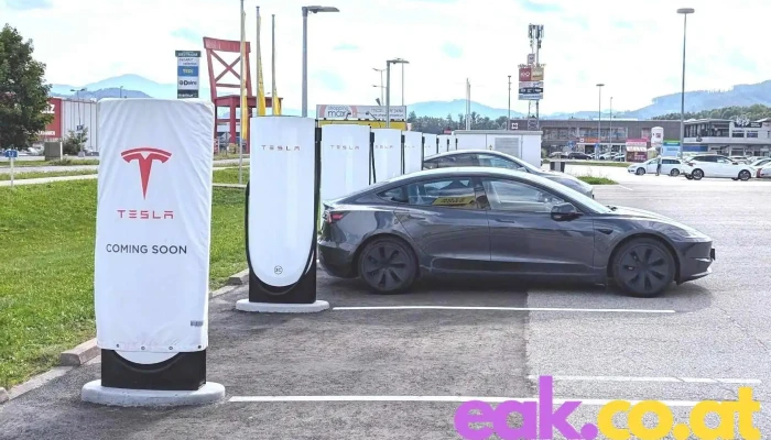 Tesla Supercharger - St. Lorenzen Im Mürztal