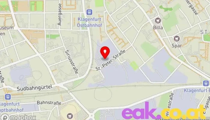 Karte von W.D.A. GmbH Anbieter von Munition in Klagenfurt am Wörthersee