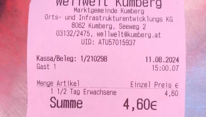 Well Welt Kumberg -    Der Freizeitpark Im Schocklland   Badesee Campdorf Katalog - Kumberg