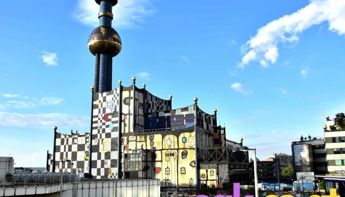 Wien Energie Müllverbrennungsanlage Spittelau - Hundertwasser - Wien