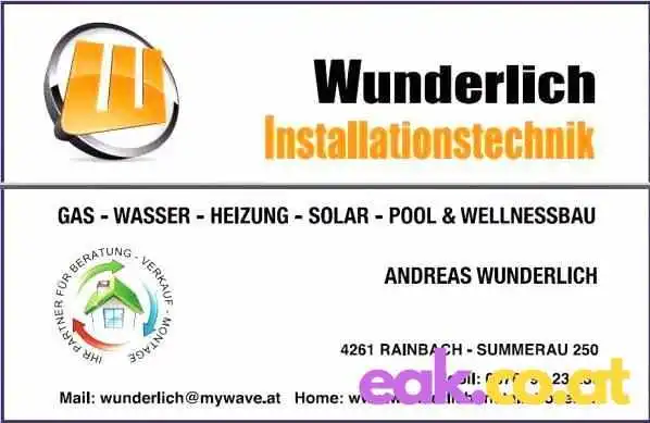Wunderlich Installationstechnik - Rainbach Im Mühlkreis